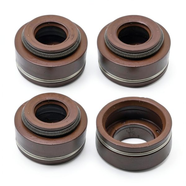 Valve Stem Seal for Honda GX340 GX390 – RUURUU Nitrile Rubber 4pcs-0