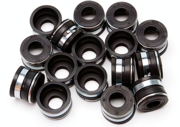 Edelbrock Valve Guide Set 9725 16 Piece High Temp Viton Design-0