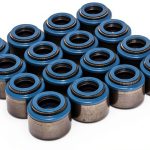 COMP Cams 529-16 Set of 16 Metal Viton Valve Seals for .530" Guide Size, 11/32" Valve Stem-0